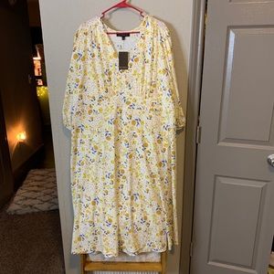 NWT Eloquii Floral Dress